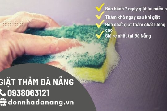 Cách tự giặt thảm tại nhà